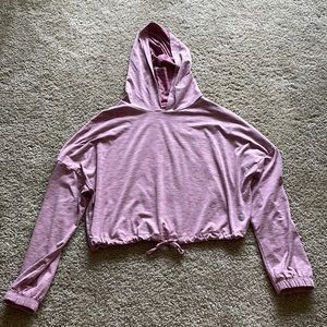 Born Primitive Muave Crop Hoodie